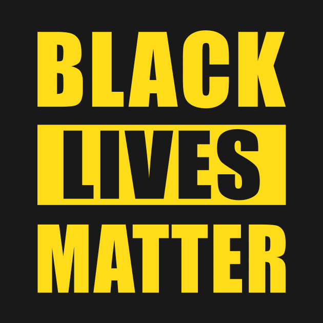 Black Lives Matter Stop Racism by TEEWEB