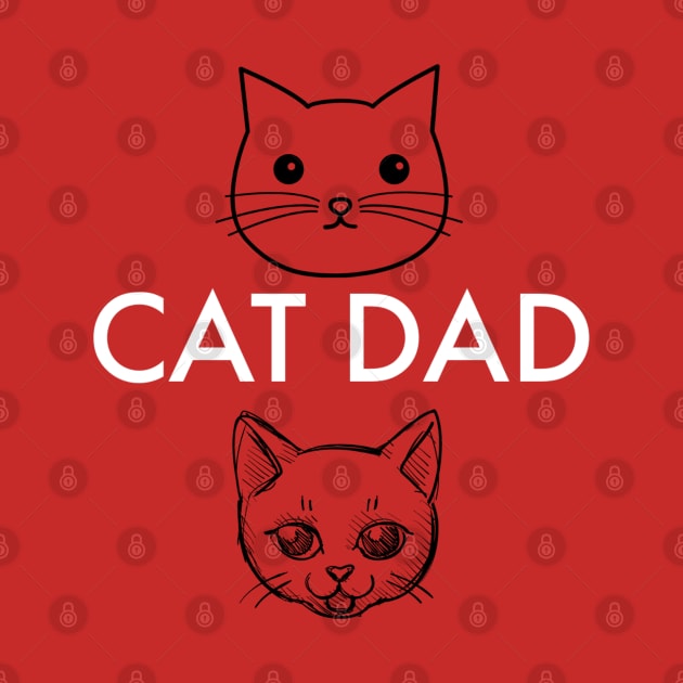 Cat Dad by Artistic Design