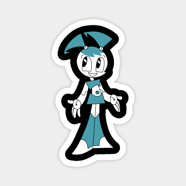 Jenny Wakeman XJ9 - My Life Is Teenage Robot - Magnet