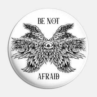 Heavenly Radiance: Biblically Inspired Seraphim Design Pin