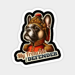 Guard french bulldog Magnet