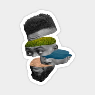 Jaylen Brown Splithead Magnet