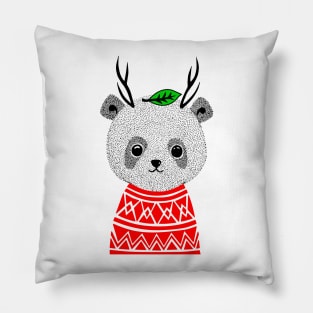 My Dear Deer Panda Pillow