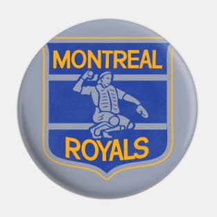 Defunct Montreal Royals Crest Baseball Team Pin