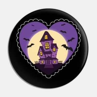 Haunted House Pin