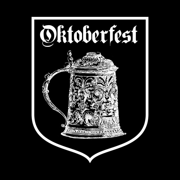 Beer Stein Drawing, Oktoberfest by cartogram