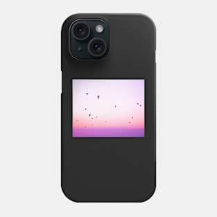 Pink sunset Phone Case