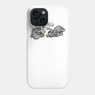 Relaxed smoking Phone Case