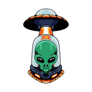 Alien And UFO T-Shirt