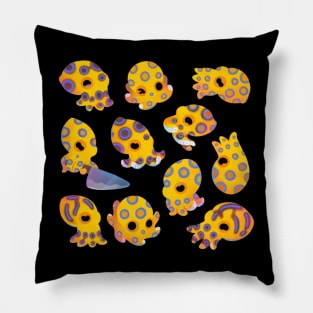Blue-ringed octopus Pillow