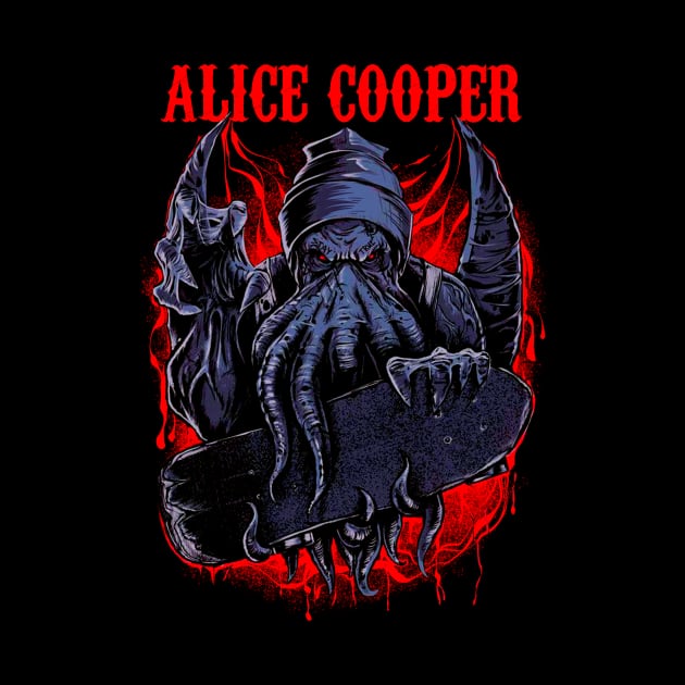 ALICE COOPER BAND MERCHANDISE by Rons Frogss