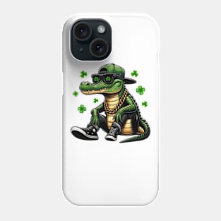 Alligator Lucky Clover St. Patrick's Day Phone Case