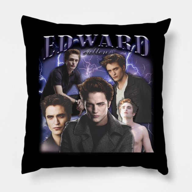 edward cullen twilight Pillow by stargirlx
