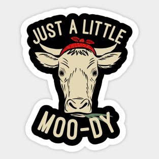 California Cow Pattern Sticker – Big Moods