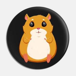 Hamster  No.5 Pale Pink Pin