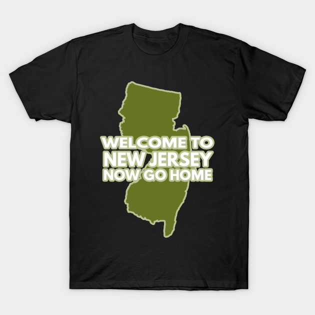 Welcome to New Jersey moss green - Welcome To New Jersey - T-Shirt