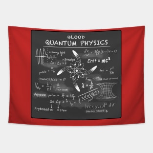Blood Quantum Physics Tapestry