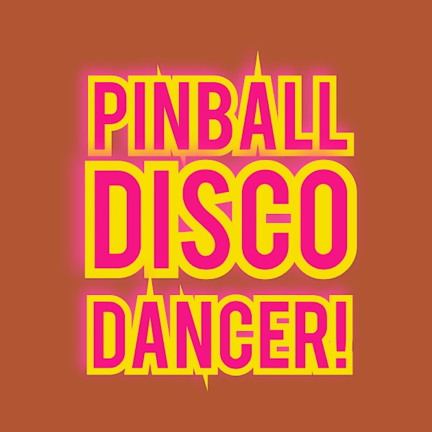 Pinball Disco Dancer Back Jimmy Front by Elvira Khan