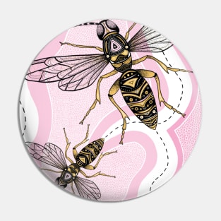 Wasp Me Go Pin