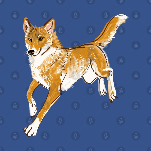 Ginger Alpine Dingo by belettelepink