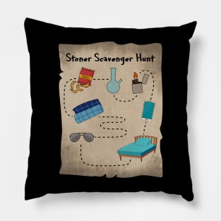 Stoner Scavenger Hunt Pillow