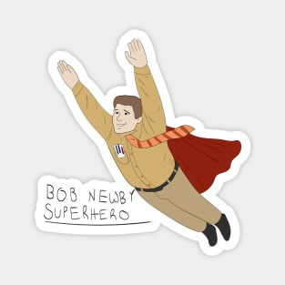 Bob Newby Superhero Magnet