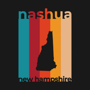 Nashua New Hampshire Retro T-Shirt