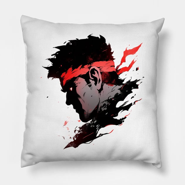 ryu Pillow by piratesnow