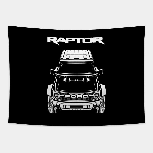 Bronco Raptor Tapestry by V8social