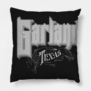 Vintage Garland, TX Pillow