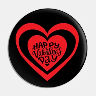 Happy Valentine Day Pin