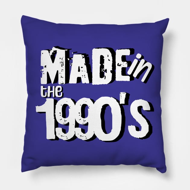 Made in the 1990's Pillow by Mey Designs