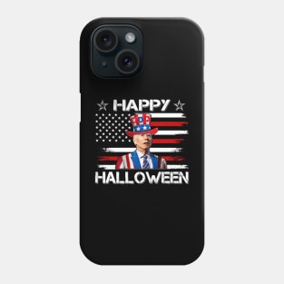 4th Of July Shirts Funny Joe Biden Happy Halloween Confused 4th of July 2023 Phone Case