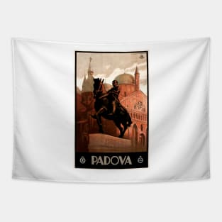 PADOVA ITALY Padua Gattamelata Vintage Italian ENIT Travel Tapestry