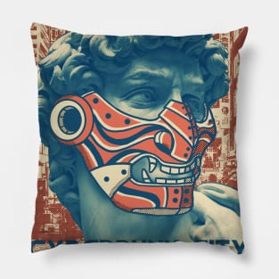 David Cyberpunk Pillow