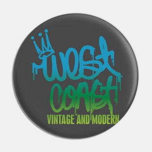 West Coast Vintage & Modern Pin