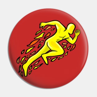 Fast Athlete Runner Pin