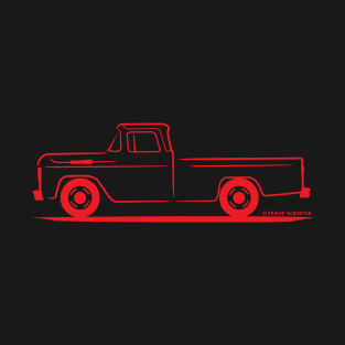 1960 Ford F 150 Red T-Shirt