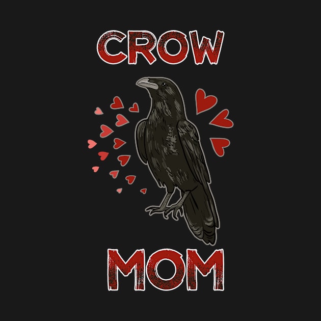 Crow Mom by LetsBeginDesigns