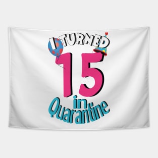 i turned 15 in quarantine Tapestry