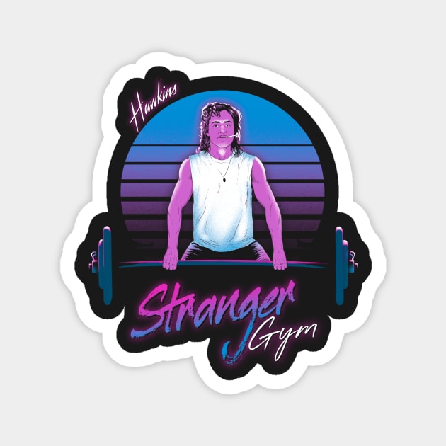 Stranger Gym Magnet by ddjvigo