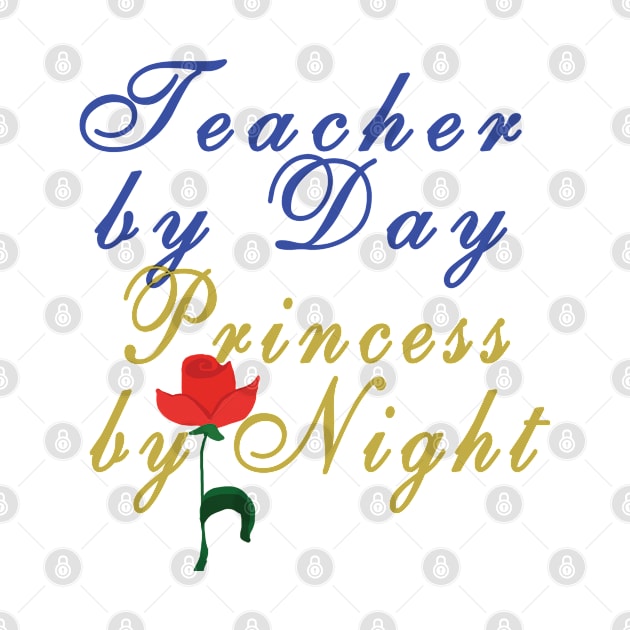 Teacher By Day Princess by Night  (Belle Version) by AGirl95