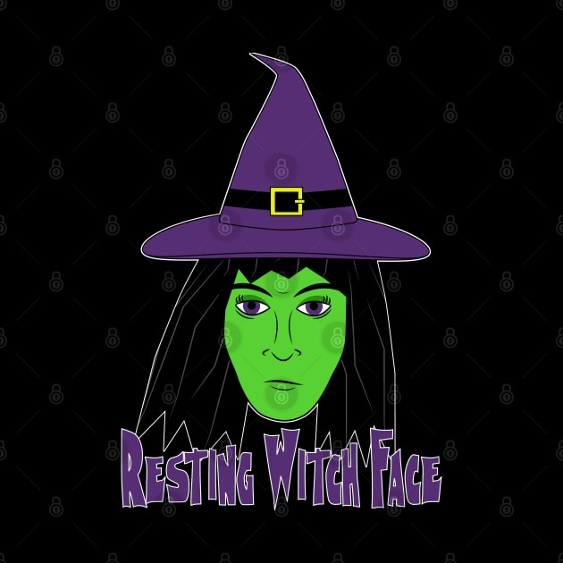 Resting Witch Face - Funny Halloween by skauff