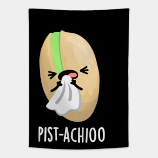 Pist-achioo Funny Sneezing Nut Pistachio Pun Tapestry