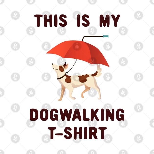 This is my dogwalking t-shirt by Oricca