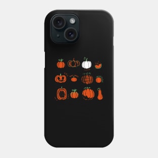 Pumpkin Halloween Collection Design for a Halloween Fan Phone Case