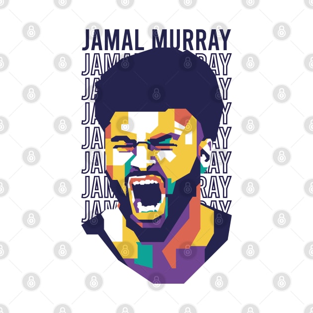 Jamal Murray WPAP Art Style by pentaShop