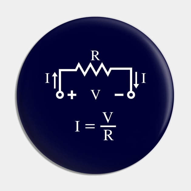 Ohm's Law Graphic Pin by Rewstudio