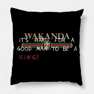 Wakanda Logo v2 Pillow