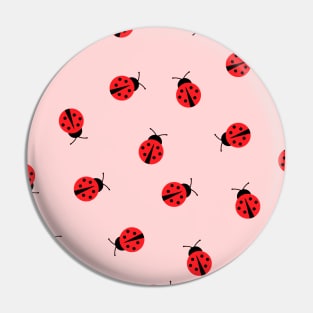 Cute Ladybug Pattern Pin